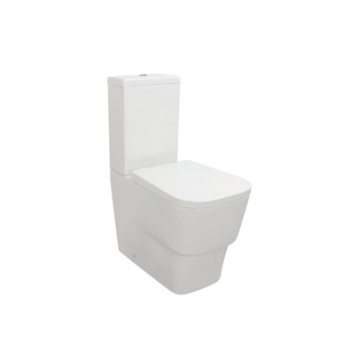 Dual Flush 3L 6L 2 Piece Sàn nhà vệ sinh Thường trực Washdown Wc Thân thiện với môi trường