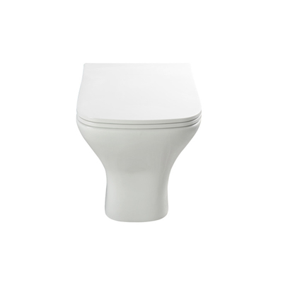 Thiết bị vệ sinh 420mm Chiều cao thoải mái Nhỏ gọn trở lại tường Nhà vệ sinh Trọng lực xả