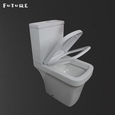Future White P Trap Nhà vệ sinh có chiều cao thoải mái Nhà vệ sinh cao 18 inch