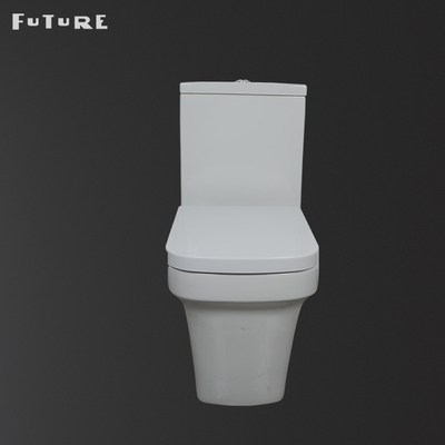 610 * 357 * 400MM Hình vuông Đóng nhà vệ sinh ghép đôi P Trap Water Closet Thân thiện với môi trường