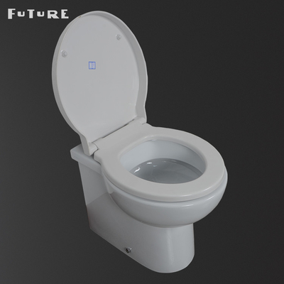 Tương lai có chiều rộng 380mm sàn được gắn trở lại tường Wc P Trap One Piece Commode