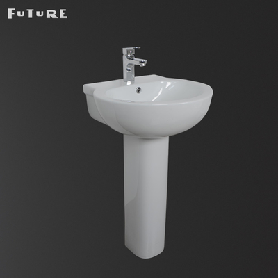 Chậu rửa tay chống ăn mòn 500mm và bệ rửa tay cho thị trường Vương quốc Anh