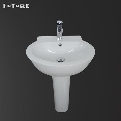 Chậu rửa tay chống ăn mòn 500mm và bệ rửa tay cho thị trường Vương quốc Anh