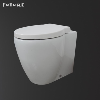 ISO9001 Chiếu ngắn tầng đứng trở lại nhà vệ sinh tường 450mm không viền