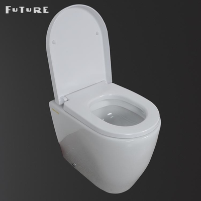 Khả năng chống nước Chiều cao thoải mái không viền trở lại Nhà vệ sinh treo tường với bể chứa được giấu kín