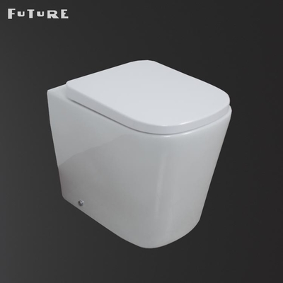 Phòng tắm xả Gravity Back To Wall Water Closet Ceramic Toilet BTW920