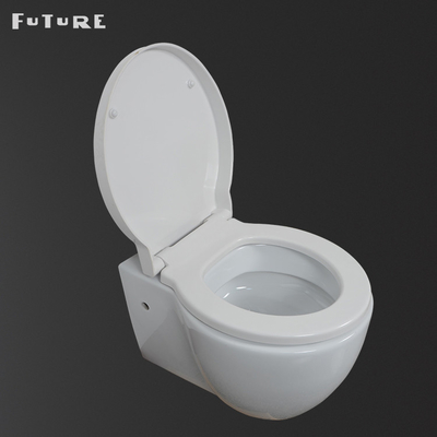 Chiều rộng 380mm Treo tường Nhà vệ sinh Phương Tây Commode WH902