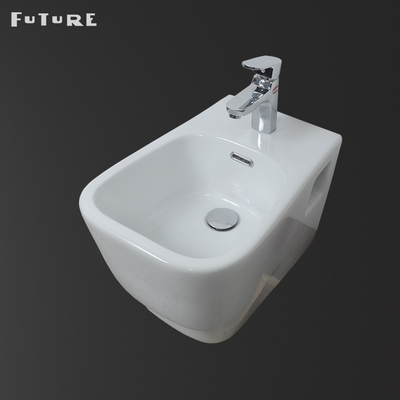 Rộng 360mm Back to Wall Chậu rửa vệ sinh phong cách Châu Âu cho phòng tắm