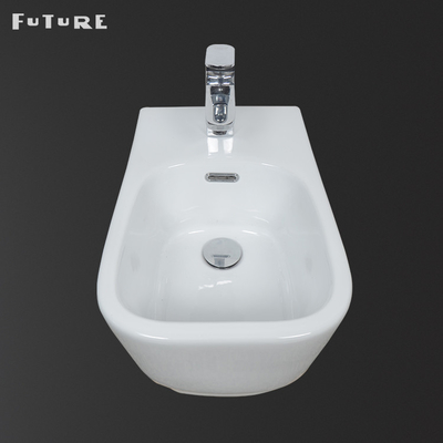 Rộng 360mm Back to Wall Chậu rửa vệ sinh phong cách Châu Âu cho phòng tắm