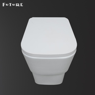 Bồn cầu thông minh 3L 6L xả kép Back To Wall Phong cách gốm