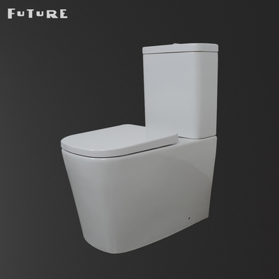 Tiêu chuẩn lý tưởng Đóng nhà vệ sinh phòng tắm ghép đôi Cao 837mm 2 mảnh đi kèm