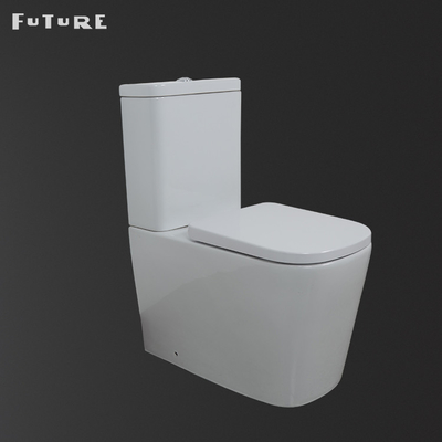 Tiêu chuẩn lý tưởng Đóng nhà vệ sinh phòng tắm ghép đôi Cao 837mm 2 mảnh đi kèm