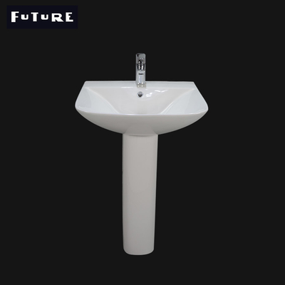 Chậu rửa có bệ ngồi một mình rộng 550mm
