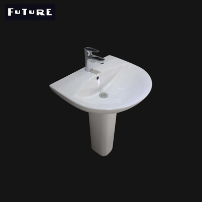 Bền bỉ đứng một mình Chậu rửa bệ bước 16 inch Chậu rửa đặt chân