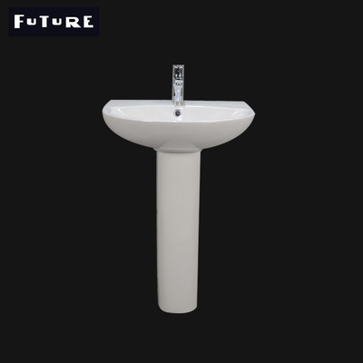 Bền bỉ đứng một mình Chậu rửa bệ bước 16 inch Chậu rửa đặt chân