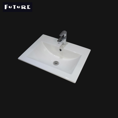 Tủ phòng tắm hình vuông Chậu rửa Vanity Chậu rửa mặt Chậu rửa tiêu chuẩn