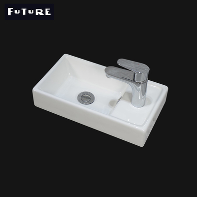 Chậu tủ phòng tắm bằng chất liệu đá Resin Dễ dàng làm sạch Chống ăn mòn