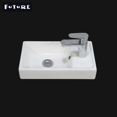 Chậu tủ phòng tắm bằng chất liệu đá Resin Dễ dàng làm sạch Chống ăn mòn
