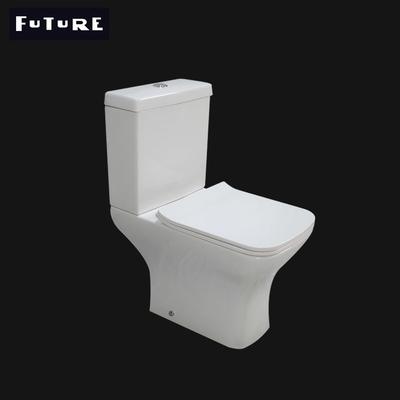 Thời trang Bồn cầu hình vuông không viền thời trang Bồn cầu không vành có khớp nối Có chiều rộng 375mm