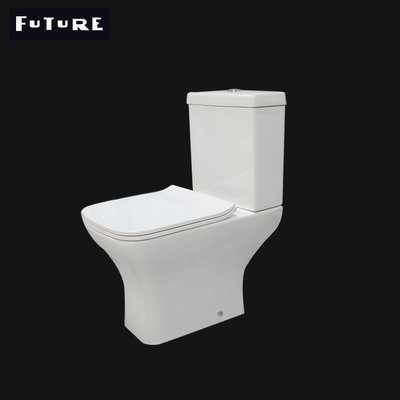 Thời trang Bồn cầu hình vuông không viền thời trang Bồn cầu không vành có khớp nối Có chiều rộng 375mm