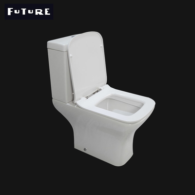 Thời trang Bồn cầu hình vuông không viền thời trang Bồn cầu không vành có khớp nối Có chiều rộng 375mm
