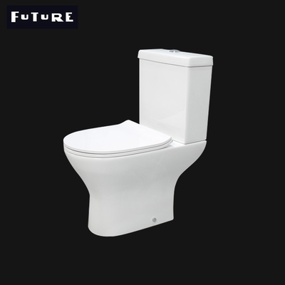 Vòi rửa kép 3L 6L bằng gốm sứ chiếu ngắn vệ sinh 570mm Rửa xuống Wc