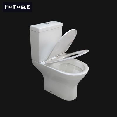 Vòi rửa kép 3L 6L bằng gốm sứ chiếu ngắn vệ sinh 570mm Rửa xuống Wc