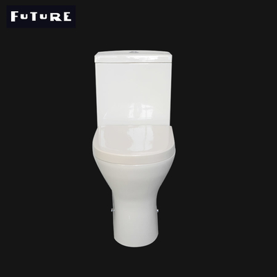 Bẫy S tráng men trơn Đóng Bồn cầu góc có khớp nối dài 378mm 2 mảnh WC