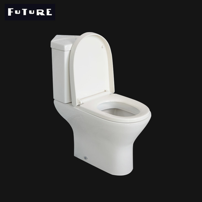 Bẫy S tráng men trơn Đóng Bồn cầu góc có khớp nối dài 378mm 2 mảnh WC