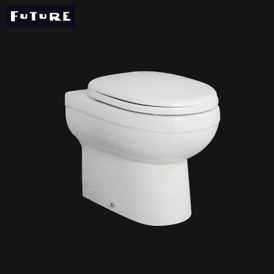 Gốm trở lại tường Tiết kiệm nước Btw Wc Pan không vành
