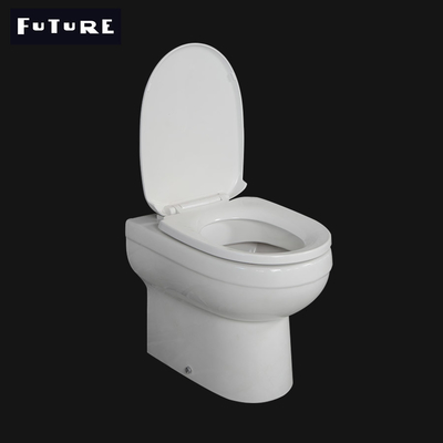 Gốm trở lại tường Tiết kiệm nước Btw Wc Pan không vành