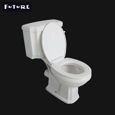 630 * 350 * 830mm Đóng Nhà vệ sinh Wc khớp nối đôi có chế độ kết nối với tốc độ chậm