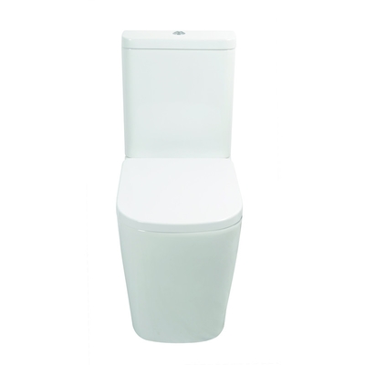 Cửa hàng tắm mật độ cao Đóng Nhà vệ sinh kết hợp màu trắng WC hai mảnh Chịu lực mạnh