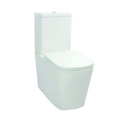 Cửa hàng tắm mật độ cao Đóng Nhà vệ sinh kết hợp màu trắng WC hai mảnh Chịu lực mạnh