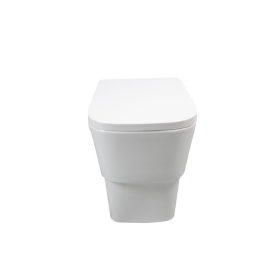 thiết kế đi xuống chậm Back to Wall Toilet Wc Thiết bị vệ sinh 520*350*420mm