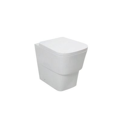 thiết kế đi xuống chậm Back to Wall Toilet Wc Thiết bị vệ sinh 520*350*420mm