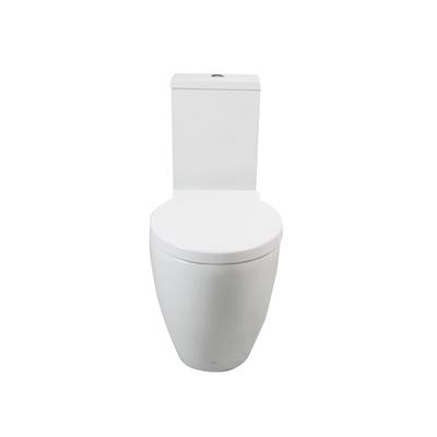 Sàn chịu lực mạnh Nhà vệ sinh đứng hai mảnh Wc 650 * 380 * 395MM