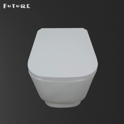 Tường dân cư nhỏ gọn 350mm Treo tường đi lại Wc Tiết kiệm Sapce