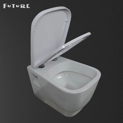 Tường dân cư nhỏ gọn 350mm Treo tường đi lại Wc Tiết kiệm Sapce