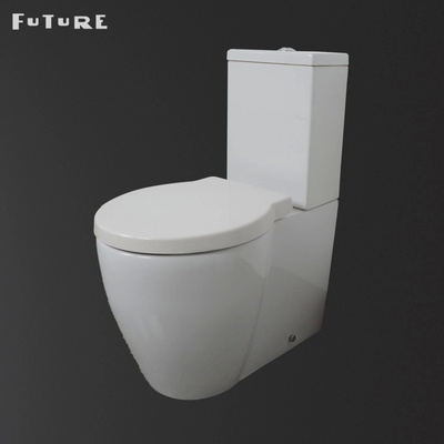 ISO9001 3L 6L Dual Flush Modern Close Coupled Toilet Tủ nước bằng sứ Chống lão hóa