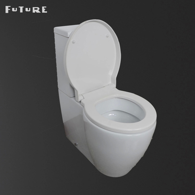 ISO9001 3L 6L Dual Flush Modern Close Coupled Toilet Tủ nước bằng sứ Chống lão hóa