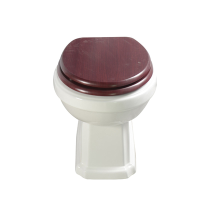 Bồn cầu âm tường tròn tráng men trơn Đóng Khớp nối sâu 420mm