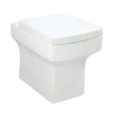 Washdown Flushing Square Close Coupled Toilet Back To Wall Wc Thân thiện với môi trường