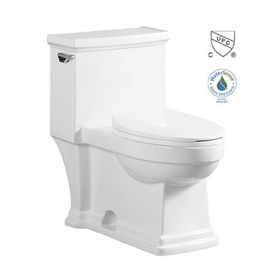 Nhà vệ sinh một mảnh Siphonic kháng khuẩn CE với S Trap Phong cách châu Âu
