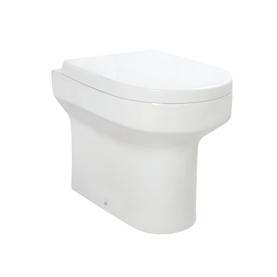 Tiết kiệm nước Chiếu ngắn Back To Wall Toilet Trọng lượng 20KG-30KG kháng khuẩn