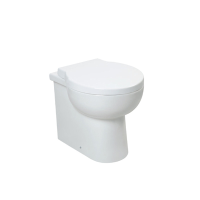 Tắt tiếng Ổn định phòng tắm Trở lại tường Nhà vệ sinh Trắng chống trầy xước