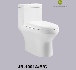 Kinh tế One Piece Water Closet Siphon Flushing Sản phẩm vệ sinh